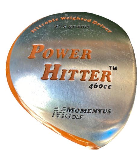 Momentus Power Hitter 460cc 275g Weighted Training Driver RH Steel 44" New Grip