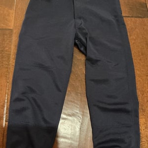 Navy Women's Adult Small Mizuno Game Pants (Used)
