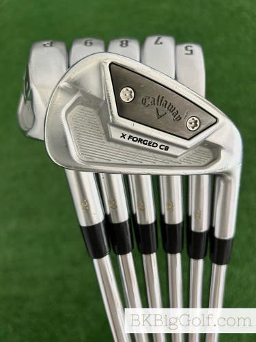 Callaway X Forged CB 21 Iron Set 5-P / Dynamic Gold EX 120 Stiff
