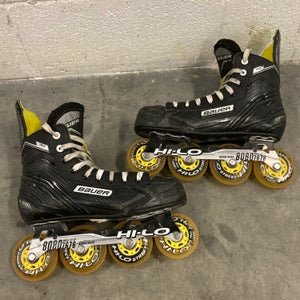 Used Senior Bauer RS Inline Skates Size 8