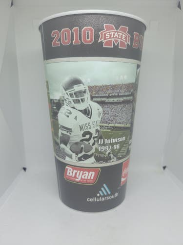 2010 Mississippi State NCAA Bulldog Legends Souvenir Drink Cup
