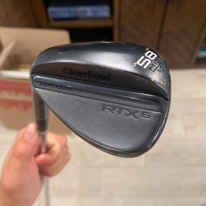Cleveland Cleveland RTX 6 ZipCore Black Satin Left Hand Wedge