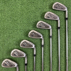 Taylormade Sim2 Max Iron Set 5-PW AW KBS Max MT 85g Stiff Flex Steel Shaft RH