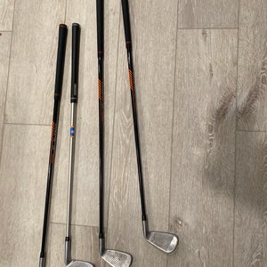 Junior 2022 Cobra Junior Cobra Left Hand Iron Set Junior 4 Pieces Graphite/Steel Shaft (Used)