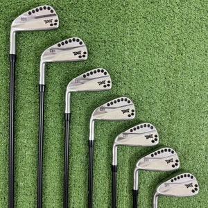 PXG 0311 Gen 1 Forged Iron Set 5-PW GW MMT 80g Stiff Flex Left Handed