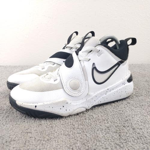 Nike Boys Team Hustle D11 Boys Size 4.5Y Basketball Shoes DV8996-400 Sneakers