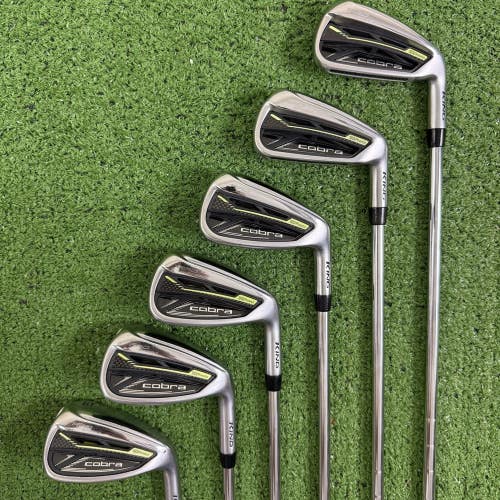Cobra Radspeed One Length Iron Set 6-PW GW Regular KBS Tour 90 Steel 37.25
