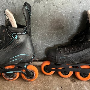 Tour Inline Roller Hockey Skates Size 7 Adult (Used)