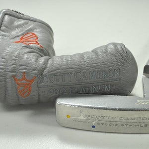 Titleist 2002 Scotty Cameron Studio Stainless Newport 34" Putter RH  # 197929