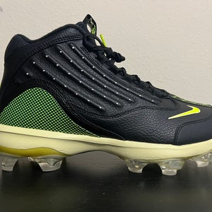 Nike Ken Griffey Jr. 2 MCS Baseball Cleats Men's Size 10 Black Volt HF1579-001