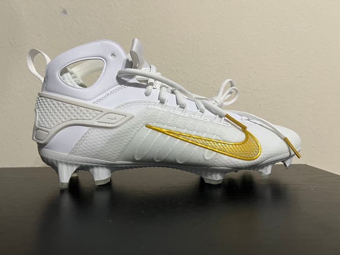 Nike Huarache 9 Elite LAX Lacrosse Cleats Men's Size 10 FD0088-100