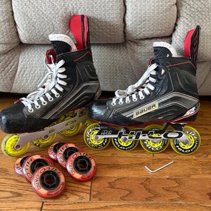Bauer Vapor X600R Inline Skates Regular Width Size 9 (Used)