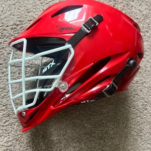Red STX Rival Helmet (New-Used)