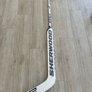 NEW Sherwood Rekker Element 2 Hockey Goalie Sticks (2-Pack of Blue On White)