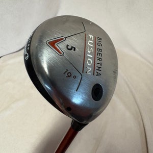 Callaway Big Bertha Fusion Right Handed Fairway Wood Senior Flex 5 Wood (Used)