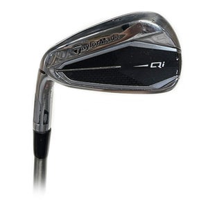 LH TaylorMade Qi 7-PW+AW+SW Iron Set AeroTech SteelFiber i80 Regular Flex