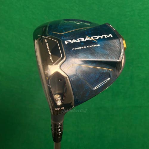 LH Callaway Paradym 10.5 Driver HZRDUS Silver 5.5 50g Graphite Regular w/HC