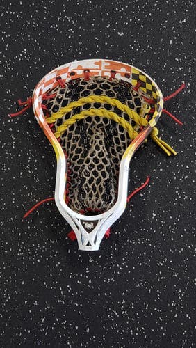 Used East Coast Dyes REBEL Mens Lacrosse Head White 11849-S000029396