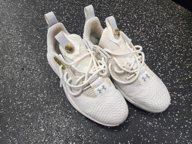 Used Under Armour HARPER BB/SB Cleats White Senior 10 11849-S000029384