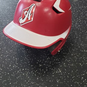 Used Easton Z5 Batting Helmet No Mask Red MD 11849-S000029380