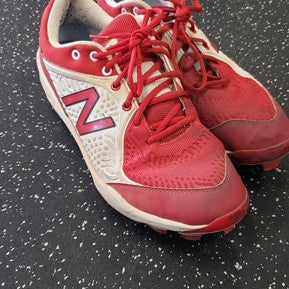 Used New Balance 3000 V7 BB/SB Cleats Red Senior 12.5 11849-S000029376