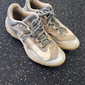 Used Nike REACT BASEBALL BB/SB Cleats Grey Senior 9 11849-S000029377