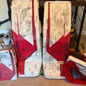 Bauer Mach Goalie Pads Senior Large 35+1 Regular
