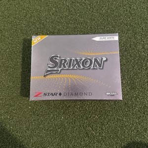 Srixon Z-STAR Diamond Balls 12 Pack (1 Dozen) (New)