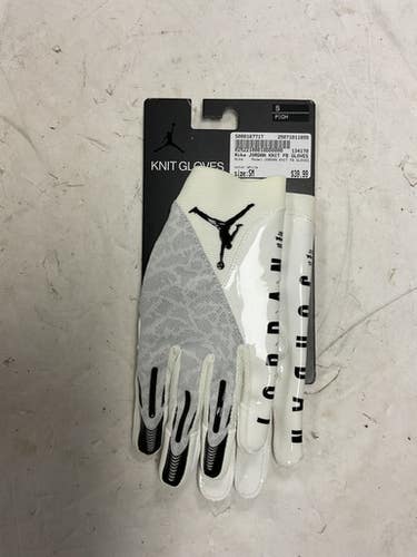 Used Nike JORDAN KNIT FB GLOVES FB Gloves White SM 11855-S000187717