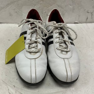 Used Adidas 737145 Mens Golf Shoes White Senior 9 11855-S000187663