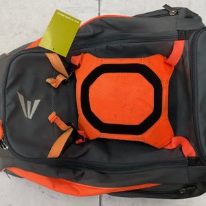 Used Easton WALK OFF IV BB/SB Player Backpack Orange And Grey 11855-S000187586