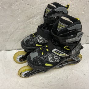 Used Bladerunner TWIST ADJ 1-4 Junior Rec Fitness Skates Black Adjustable 11855-S000187569