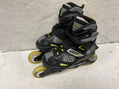 Used Bladerunner TWIST ADJ 1-4 Junior Rec Fitness Skates Black Adjustable 11855-S000187569