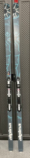 Used Alpina CONTROL 64W Womens XC Ski/Binding Black And Carolina Blue 175 cm 11855-S000187561