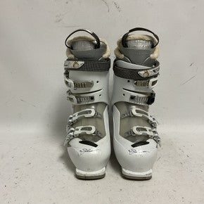 Used Salomon DIVINE 4 Womens DH Ski Boot White 270 MP - M09 - W10 11855-S000187526