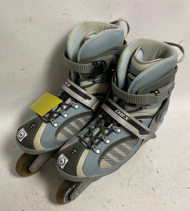 Used DBX WOMENS INLINE Senior Rec Fitness Skates Carolina Blue Senior 10 11855-S000187525