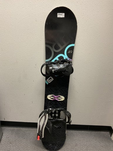 Used Nitro LECTRA 49 Womens Board/Bindings Black And Sky Blue 149 cm 11855-S000187425