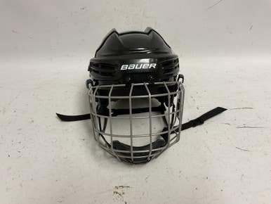 Used Bauer IMS 5.0 Helmet Cage Combo Black MD 11855-S000187398