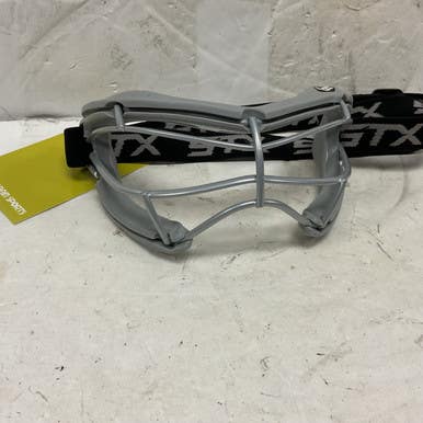 Used STX 4 SIGHT PLUS-S Lacrosse Facial Protect Grey Senior 11855-S000187380