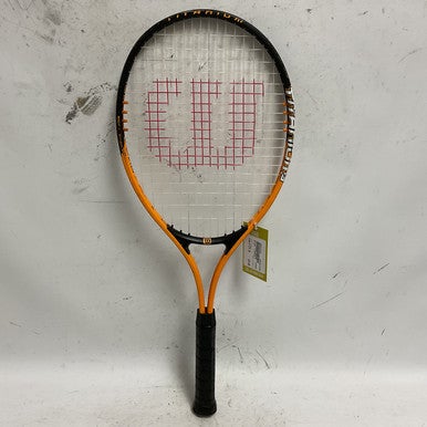 Used Wilson TITANIUM 3 Adult Tennis Racquet Orange 4 5/8" 11855-S000187323
