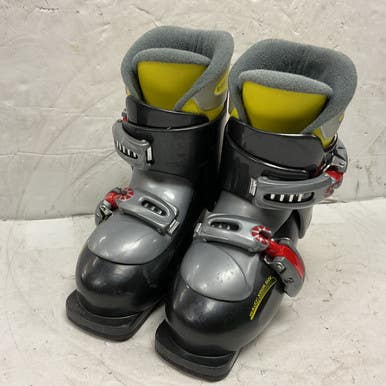 Used Head CARVE X2 EASY ENTRY Boys DH Ski Boot Black 195 MP - Y13 11855-S000187296