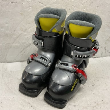 Used Head CARVE X2 EASY ENTRY Boys DH Ski Boot Black 195 MP - Y13 11855-S000187296
