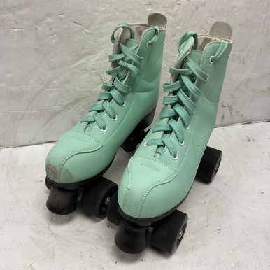 Used Senior Roller Quad Skates Turquoise Senior 7 11855-S000187284