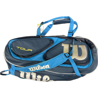 Used Wilson TOUR 6 PACK Tennis Racquet Bag 11855-S000187279