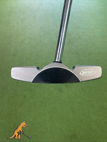Used Yes! C-Groove Tiffany 48 Broomstick Putter Center Shaft