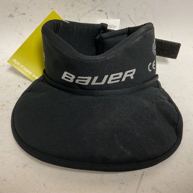Used Bauer NLP8 NECK GUARD Hockey Accessory Black S/M 11855-S000186900