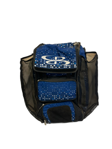 Used BoomBah SUPERPACK BB/SB Player Backpack Black And Royal Blue 11692-S000138340