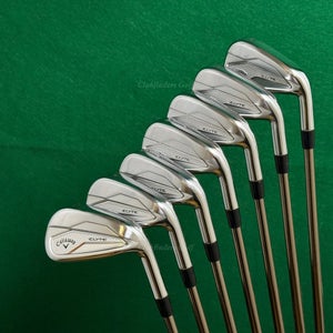Callaway Elyte 5-AW Iron Set 5-AW UST Mamiya Recoil 95 F3 Graphite Regular