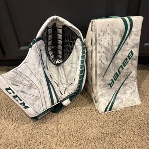 CCM Goalie Senior Premier 2 Glove & 2X Bauer Blocker