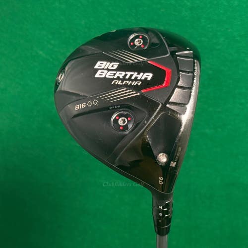 Callaway Big Bertha Alpha 816 Double Diamond 9 Driver Denali Blue 50g Regular